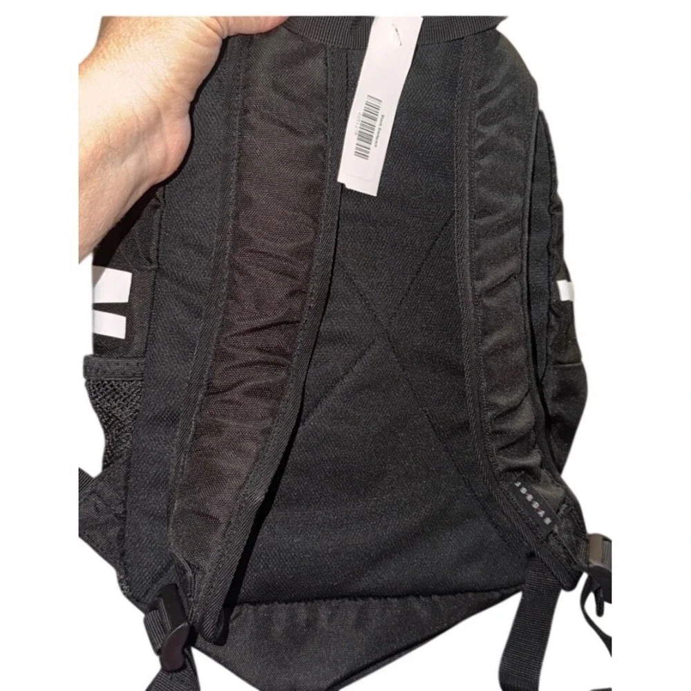 Jordan Jumpman Spell Out Logo Black Mini Backpack Bag